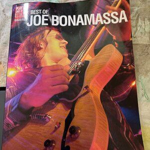 Best of Joe Bonamassa Tab by Cherry Lane Music Co Paperback 2007